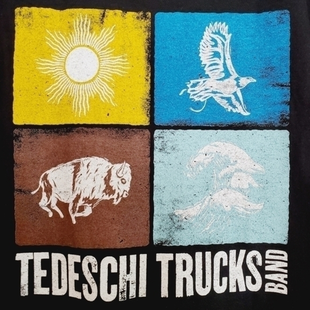 Tedeschi Trucks Band 2020 Tour Shirt 3XL Blues Rock Graphic Tee Unisex NWOT‎
